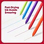 TRU RED™ Quick Dry Gel Pens, Fine Point, 0.5mm, Assorted, 12/Pack (TR54473)~#|#~AE7B7241-6F4F-482D-A625E9363EC72F47_sc7