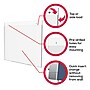 Deflect-O Classic Image Sign Holder, 8.5" x 11", Clear Plastic (68301)~#|#~s1096386_sc7