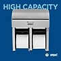 Compact 4-Roll Quad Coreless Toilet Paper Dispenser by GP PRO, Stainless Steel (56748)~#|#~AEAD8077-E5A8-470A-A78EB8DAF9A0416A_sc7