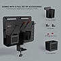 Mount-It! 360° Rotating Pegboard and Document Organizer with Accessories for Desks, Black (MI-7301BLK) ~#|#~AEB02A00-2CFA-404E-B348C950DC577BA3_sc7