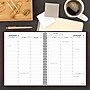 2027 AT-A-GLANCE 8.25" x 11" Weekly Appointment Book, Faux Leather Cover, Wine Stone (70-950-50-27)~#|#~AEDD1D67-5CBC-43A7-96B64B91EAB7C750_sc7