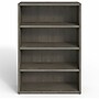 Lorell Prominence 2.0 48" 4-Shelf Bookcase with Adjustable Shelves, Gray Elm Laminate (LLRPBK3448GE)~#|#~AEE51C49-6978-41E2-88BA3B291F42DEE7_sc7