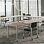 Lorell 24”W x 72”D 1” Thickness Rectangle Table Top, Laminate, Modern Elm (LLR66351)~#|#~AEE753D4-FFB4-4298-B122436373EE24D1_sc7