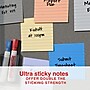 Staples Ultra Sticky Notes, 4" x 4", Stardust Collection, Lined, 100 Sheets/Pad, 6 Pads/Pack (ST62891)~#|#~AEFB47B8-A00F-40DF-93AB2C62427ABD44_sc7