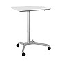 Seville Classics airLIFT XL 28"W Manual Rectangular Height Adjustable Mobile Sit-Stand Desk, White (OFF64801B)~#|#~AF0DCE67-1AEF-44E1-A187B737772211D9_sc7