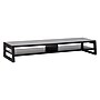 Mind Reader 2-Tier MDF Double Monitor Stand, Dual Screen Riser with Storage Shelf, Up to 88 lbs., Black (DBMONMDF-BLK)~#|#~AF24C943-C90E-40A4-A87E9AE2C0636E1C_sc7