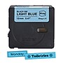 Brother Genuine P-touch Btag Black on Light Blue Label Tape, 1/2 in x 13.1 ft (12 mm x 4 m) (BTAGL31)~#|#~AF2C155C-C647-49BE-87C768F46849C0FA_sc7