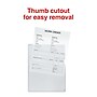 Staples Plastic Sleeves, 8.5" x 11", Clear, Top‑Loading Protective Binder Sleeves, Archival‑Safe, Reinforced Edges – 10/Pack~#|#~AF33EF47-B5A2-464E-8362B2EE562BFE4F_sc7