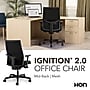 HON Ignition 2.0 Mesh/Fabric Computer and Desk Chair, Black (HONI2M2AMLC10TK)~#|#~AF651573-C080-4677-B0714070A2013E04_sc7