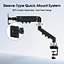 FlexiSpot MA1 Single Adjustable Arm, Up to 32" Monitor, Black (MA1B-S-DP)~#|#~AF68C864-5C5E-4C8D-ABB20CBED5E030E3_sc7