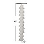Household Essentials 62" 20-Pocket Canvas Closet Shoe File with Plastic Pockets and Hook, Cream (HH311390)~#|#~AF693A4C-64BC-46F1-8186A8A252D8C857_sc7