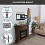 Mount-It! Pull Down Articulating Fireplace TV Mount for 42" to 80" TVs (MI-384)~#|#~AF6D2973-3643-4168-A0A8F9349DA645B3_sc7