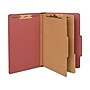 Staples® 100% Recycled Classification Folder, 2-Dividers, 2 1/2" Expansion, Legal Size, Red, 20/Box (ST614619/614619)~#|#~AF6D546E-B39D-4880-A0EE81B12118D0A1_sc7