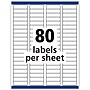 Avery Sure Feed Laser/Inkjet ID Labels, 1/2" x 1-3/4", White, 2,000 Labels/Pack (6467)~#|#~AF7B1E5C-A6BD-4933-9FF3F9D066F5FCDC_sc7