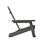 Flash Furniture Newport Adirondack Chair with Cup Holder, Gray (LEHMP104410GY)~#|#~AF7CBFE2-582B-42DD-A6954B9EE883AA73_sc7
