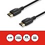 Staples TECH 6 ft. HDMI to HDMI Audio/Video Cable, Male to Male, Black (ST62477)~#|#~AF7FAE92-DA7D-4B98-AC27EF45496C527A_sc7