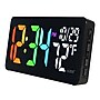 La Crosse Technology Color-Changing Digital LED Wall Clock with Indoor Temperature (513-1411)~#|#~AF92E2A3-E5CF-4B7E-81390A07259FBC07_sc7