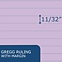 Roaring Spring Enviroshades Steno Notebook, 6" x 9", 80 Sheets/Pad, Gregg Ruled, Recycled Orchid Paper, 4 Bks/Pk (12264)~#|#~AF955D65-CC23-4836-81D2B1D4501D500D_sc7