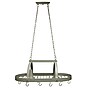 Elegant Designs Slate Gray 2 Light LED Kitchen Pot Rack with Downlights (PR1000-SLT)~#|#~AF9D80F2-F9EE-4795-922A5CEC0B1C29E7_sc7