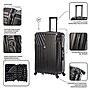 InUSA Vasty 28" Hardside Suitcase, 4-Wheeled Spinner, TSA Checkpoint Friendly, Black (IUVAS00L-BLK)~#|#~AFA0BDD3-964D-495C-86D1DA60943CAECF_sc7