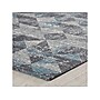 Anji Mountain Rug'd Tromso Carpet & Hard Floor Chair Mat, 36" x 48", Blue/Black/Gray (AMB9035)~#|#~AFBFC325-5CD7-4A4C-8A5AB265AFA3E859_sc7
