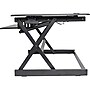 Lorell Active Office Deluxe Adjustable Desk Riser Stand, Up to 47" Monitor, Black (LLR99759)~#|#~AFC55186-9A81-4273-BC047EC888EE55A9_sc7