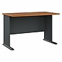 Bush Business Furniture Cubix 48"W Desk, Natural Cherry/Slate (WC57448)~#|#~AFD26EFD-55F5-4B7F-AC788AAA7A809D6B_sc7