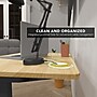 Mount-It! 48"W Electric Rectangular Adjustable Standing Desk, Maple/White (MI-8038)~#|#~AFE26031-FA6A-4882-A5F4AD9C53C0E206_sc7