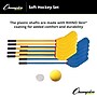 Champion Sports Soft Hockey Set, Blue/Yellow, 12/Set (CHSHS10SET)~#|#~AFE935A1-9554-4B16-91D1501978D3D54E_sc7