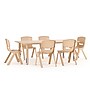 Flash Furniture Emmy Rectangular Activity Table Set, 23.625" x 47.25", Height Adjustable, Natural (YU06036RECTBLNA)~#|#~AFEA7ABE-EC92-4F0B-8B7D4B9FFF1342C1_sc7