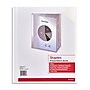 Staples Letter Clear Cover Presentation Book, White (21618CC/10555)~#|#~AFF98A75-7C38-45BD-997E1B270A290DEE_sc7