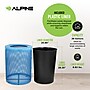 Alpine Industries 4460 Steel Mesh Outdoor Recycling Bin, 36 Gallon, Blue (ALP4460-01-C)~#|#~AFFE3283-CE9A-4F33-B442D2D5DA7359E2_sc7