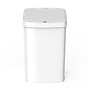Nine Stars Stainless Steel Motion Sensor Trash Can, 13.2 Gallon, White (DZT-50-28WH)~#|#~B006A186-E7D3-42AF-82C651CFE492DBC2_sc7