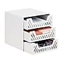 Mind Reader Metal Desk Organizer, White (3SLDR-WHT)~#|#~B007D52D-2DFC-48FB-8610F9D78DEE161B_sc7