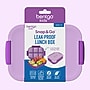 Bentgo Kids Snap & Go Bento Box, Purple (BGKDBOX-P)~#|#~B00E6B11-1D36-4934-AAEE8C3B53CAF357_sc7