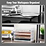 Mind Reader Metal Side Loading Stackable Letter Tray, White (DSTACK4-WHT)~#|#~B0311E8A-591C-4498-B1A0DBE982B694DE_sc7