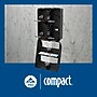 Georgia-Pacific Compact Quad 4-Roll Coreless Toilet Paper Dispenser, Black (56744B)~#|#~B037B770-340B-419C-87BB498E596CF2B2_sc7