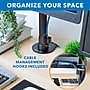 Mount-It! Fully Adjustable Triple Computer Monitor Mount, Holds 13" to 27" Screens, Black (MI-1753)~#|#~B0540F8D-BEEE-4C21-A8F633B92D668882_sc7