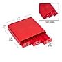 Mind Reader Plastic Single Serve Coffee Pod Storage Drawer, 36 Pod Capacity, Red (TRAY6-RED)~#|#~B061A977-9D34-430D-BCD47BC4EBB0EB33_sc7