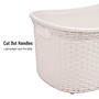 Mind Reader 10.57-Gallon Laundry Basket with Handles, Plastic, Ivory (40LBASK-IVO)~#|#~B0767CA2-5875-4C0D-B6CDBF53883FC6EE_sc7