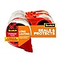 Scotch Moving & Storage Packing Tape with Dispenser, 1.88" x 38.2 yds., Clear, 4/Pack (3650S-4RD)~#|#~F44CFBD6-B74F-48DE-B3D2E9F4B0819B1B_sc7