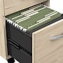 Bush Business Furniture Arrive 72"W L Shaped Reception Desk with Counter and Mobile File Cabinet, Natural Elm (ARV010NE)~#|#~B07E737D-8099-43ED-A24713C21F3A1823_sc7