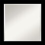 Amanti Art Brushed Black Beveled Bathroom Wall Mirror, 23.5" x 23.5", Black (A42678100282)~#|#~B08EB783-AA57-49CF-99BD810E1E0EE048_sc7