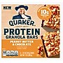 Quaker Protein Chocolate Peanut Butter Granola Bar, 7 oz., 5 Bars/Box (QUA57832)~#|#~B094DE15-A8FA-46E6-B299BBD10D52120A_sc7