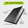 Rocketbook Core Reusable Smart Notebook, 8.5" x 11", Lined Ruled, 32 Sheets, Black (EVR2-L-RC-A)~#|#~B0C62D66-09DC-4E8D-ACC6039CA55B1B20_sc7