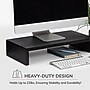 Anji Mountain Mango Wood Monitor Stand, Up to 32" Monitor, Black (MS-FNG-BLK)~#|#~B0E32ABD-E6B5-46CD-A5ECB2919C6DC0D6_sc7