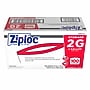 Ziploc Double Zipper Storage Bags, 2 Gallon, 100 Bags/Carton (682253)~#|#~B0E8FB85-A6BA-4140-8C1DE64AAD097D84_sc7
