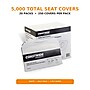 Coastwide Professional Toilet Seat Covers, 250/Pack, 20 Packs/Carton~#|#~B11D37A9-6B1C-4BB7-9AA805C815E2F236_sc7