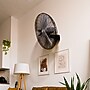 Vie Air 24-Inch 3-Speed Oscillating Wall Fan, Black (935124654M)~#|#~B12285C9-6158-4C7D-90029EBC8E26FF74_sc7