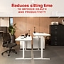 Staples 48"W Electric Rectangular Adjustable Standing Desk, White (ST63148)~#|#~B150D941-1599-4C09-A64CC9F295078A41_sc7